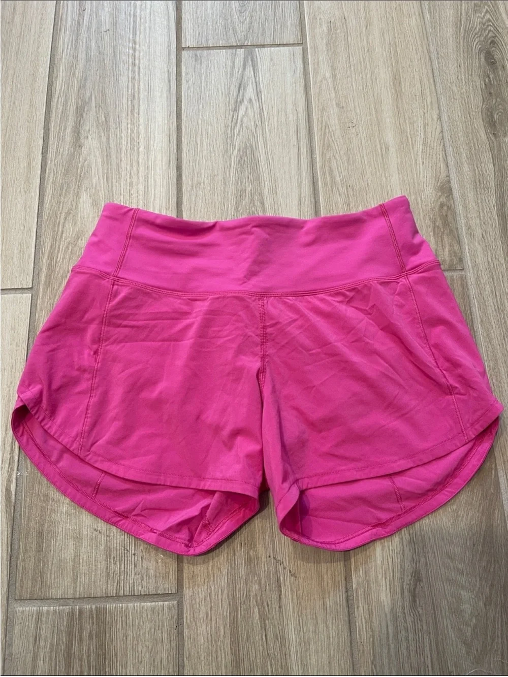 Lululemon Speed Up Mid Rise Shorts Sonic Pink 4